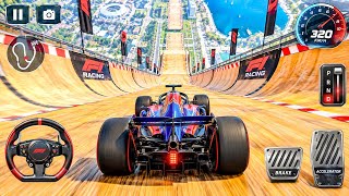 Mega Ramp Car Stunt 3D - F1 Car Extreme Mega Ramp Impossible Stunt Gameplay screenshot 1
