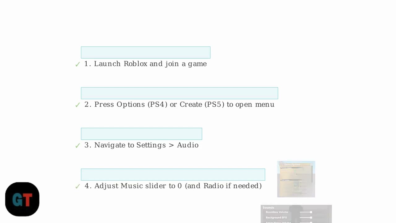 How To Turn Off Music In Roblox PS5 PS4 Mute Game Audio Radio 
