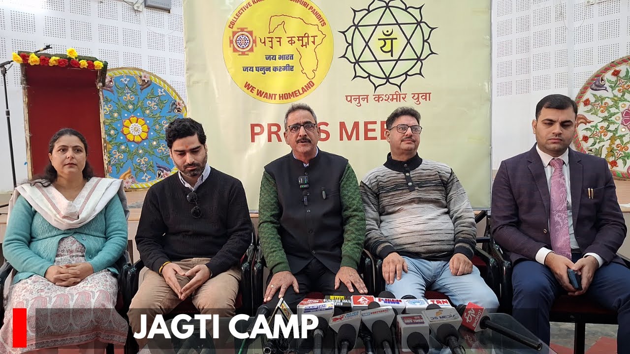 Panun Kashmir Expresses Concern  Over Water Quality, Road Connectivity Of Jagti Camp