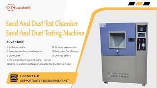 Sand And Dust Test Chamber/Sand And Dust Testing Machine/Sand Dust Test Chamber