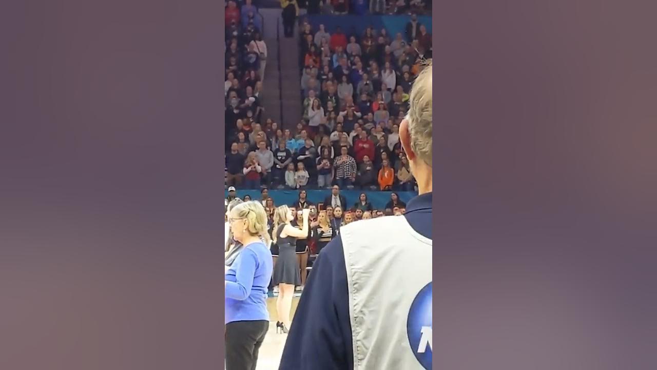 NCAA Women's Championship Final National Anthem 2022 Dayna Kaye