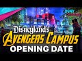 OPENING DATE for Avengers Campus at Disneyland Resort - Disney News - April 8, 2021