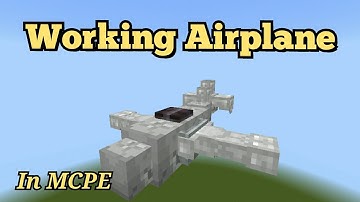 Working Airplane in MCPE(Command Creation)