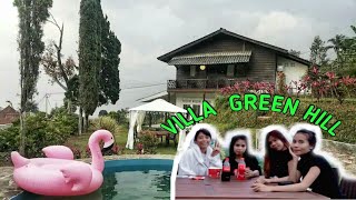 Moment di Villa Green Hill Puncak Bogor