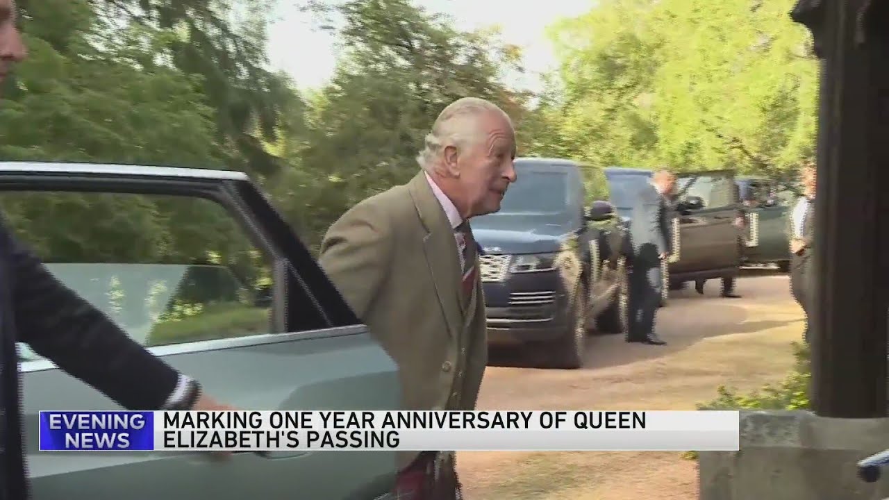 Queen Elizabeth II remembered a year after her death as gun ...