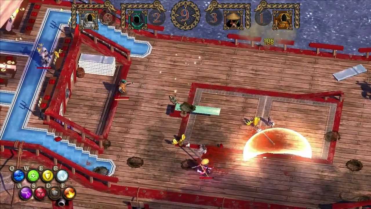 Magicka Versus Mode - 1v1v1v1 - Krietor's Tourney