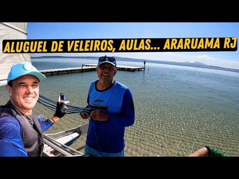 ⁣ALUGUEL de VELEIRO na LAGOA de ARARUAMA Rio De Janeiro
