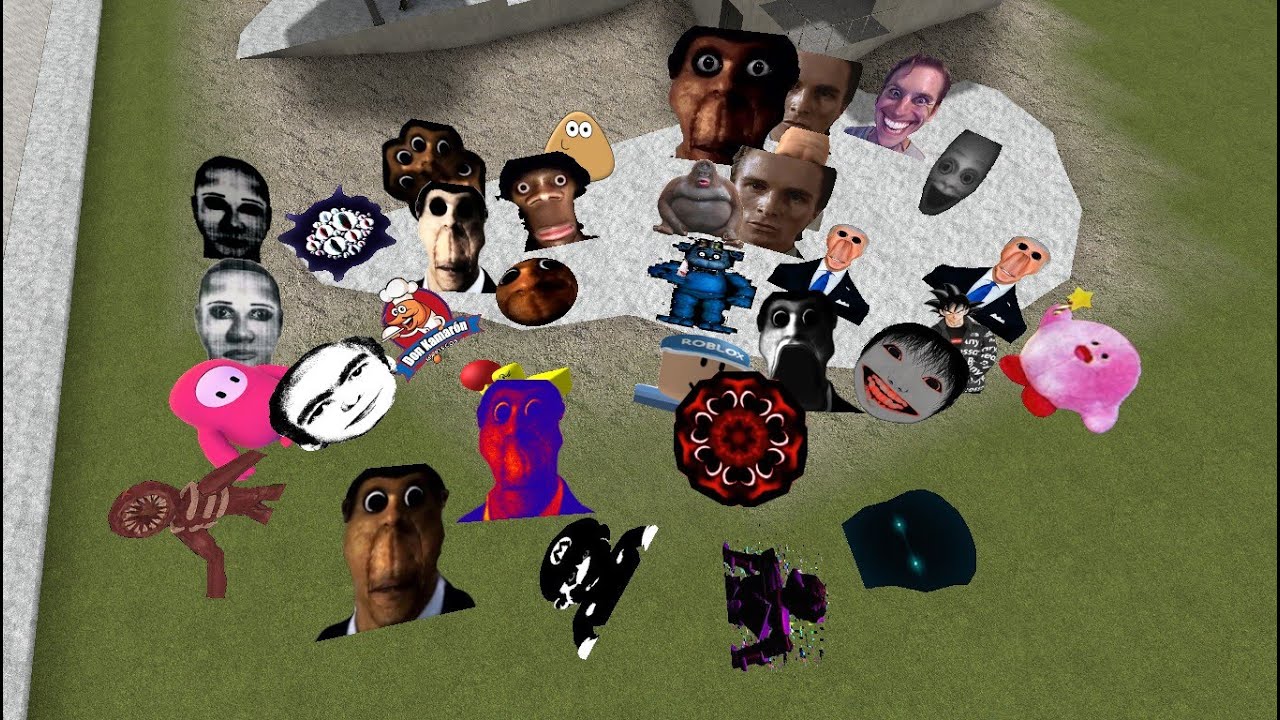 Runner From Netbots ALL FULL NICO'S NEXTBOT, 2D NEXTBOTS, OBUNGA NETBOT NEW UPDATE In Garry ...