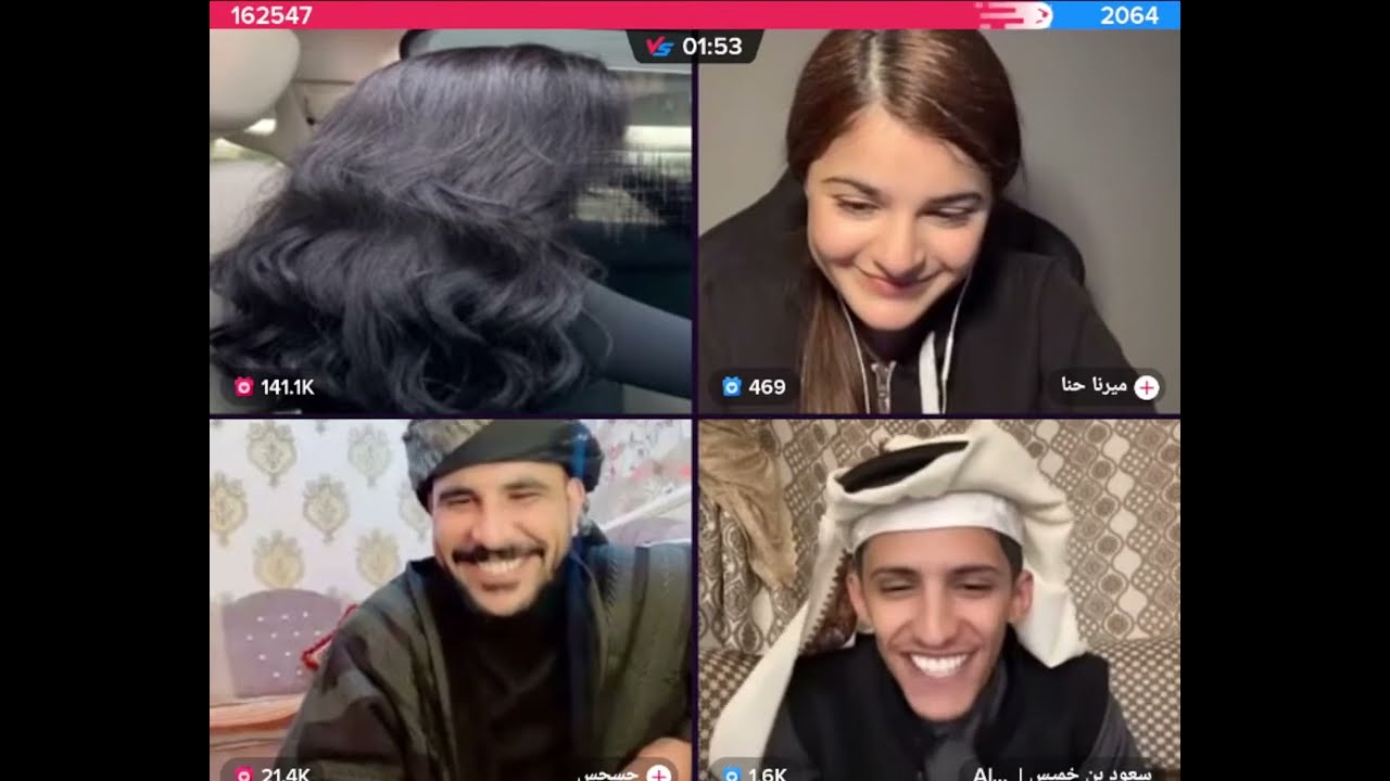 سعود بن خميس جولة رباعية مع حسام الامير و سعود و ميرنا حنا يغنون و سعود يريد يطلب يد ميرنا للزواج