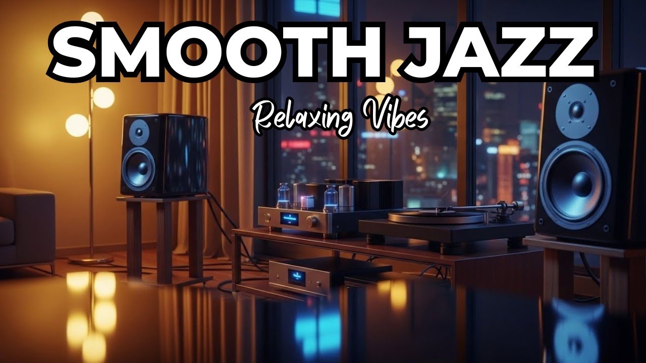 City Lights & Soul ✨ Smooth Jazz × R&B Fusion for Night Relax & Focus