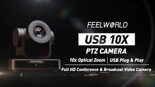 FEELWORLD USB10X Video Conference USB PTZ Camera 10X Optical Zoom Full HD 1080p for Live Streaming screenshot 4