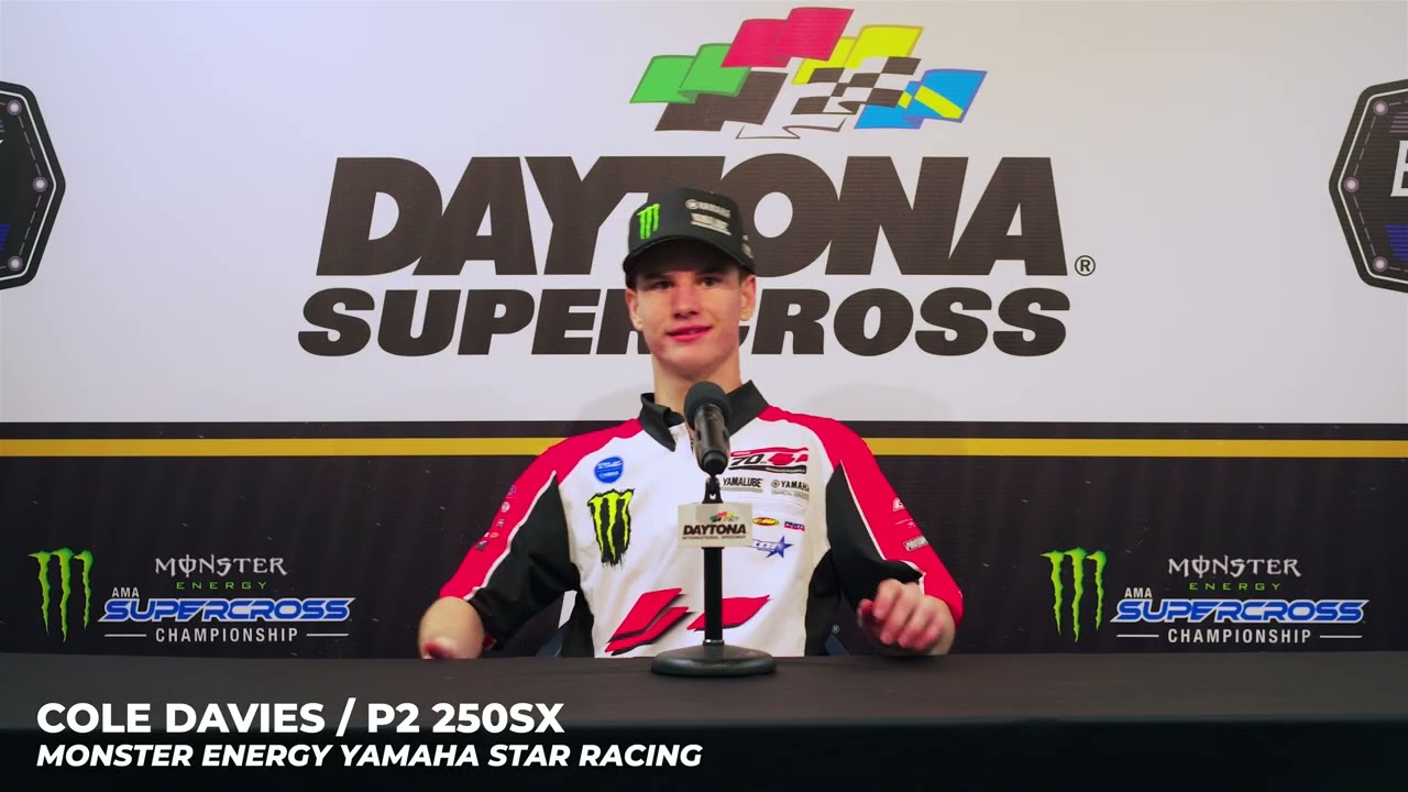 2026 Daytona Supercross Post Race Press Briefing