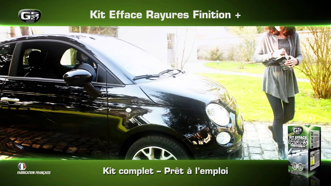 Kit efface rayures rénovation machine - GS27