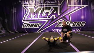 MGA Cheer Extreme-Macon & Tifton: Band Stretch