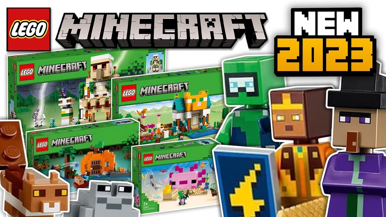 LEGO Minecraft Summer 2023 Sets Leak Brick Finds & Flips