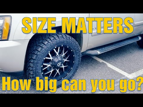 Biggest Tires Possible for a Chevy Tahoe