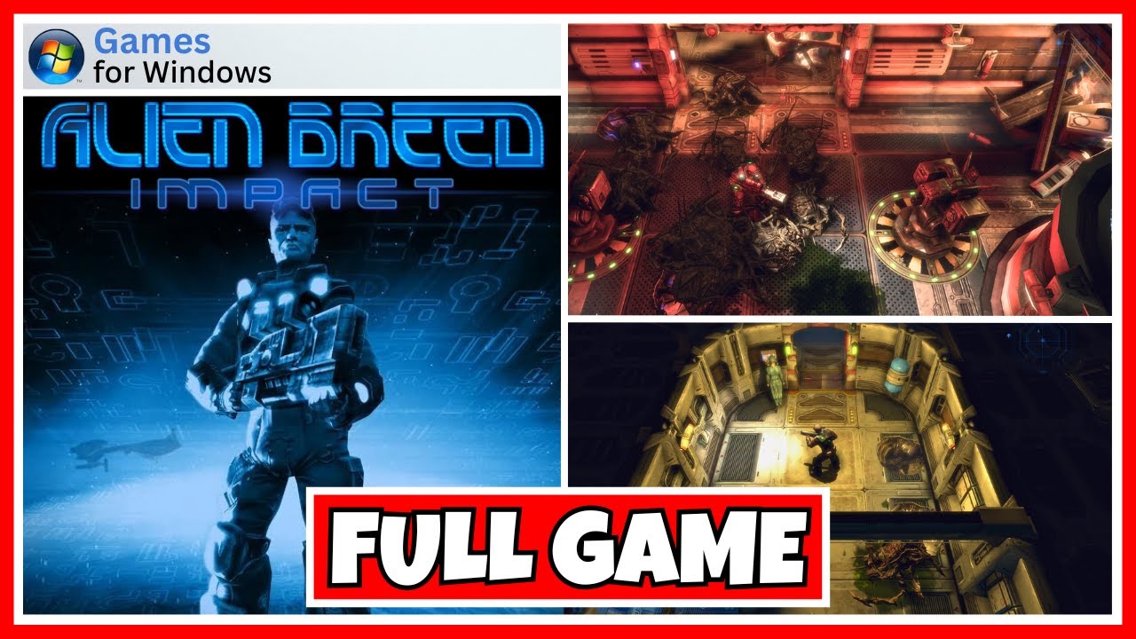 Alien Breed 1: Impact - FULL GAME - PC - (No Commentary) - YouTube