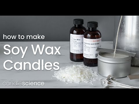 Learn How to Make Scented Soy Wax Candles for Beginners | CandleScience Guides