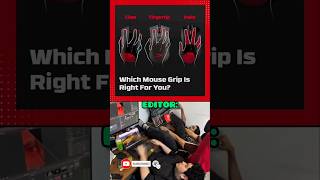 Which Mouse Grip Are You? 😂 (Claw vs Fingertip vs Palm) #memes #viruls