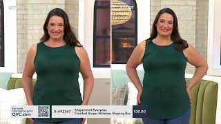 Celebrity Shapermint Everyday Comfort Straps Wireless Shaping Bra on QVC Net Worth