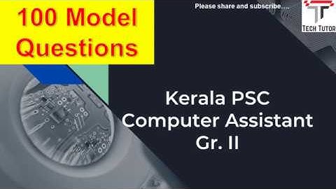 computer assistant 100 model questions and answers