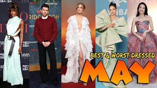 TOP 10 BEST & WORST DRESSED CELEBRITIES FOR MAY 2024!
