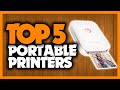 Best Portable Printers in 2020 [5 Picks For Photos, Documents & More]