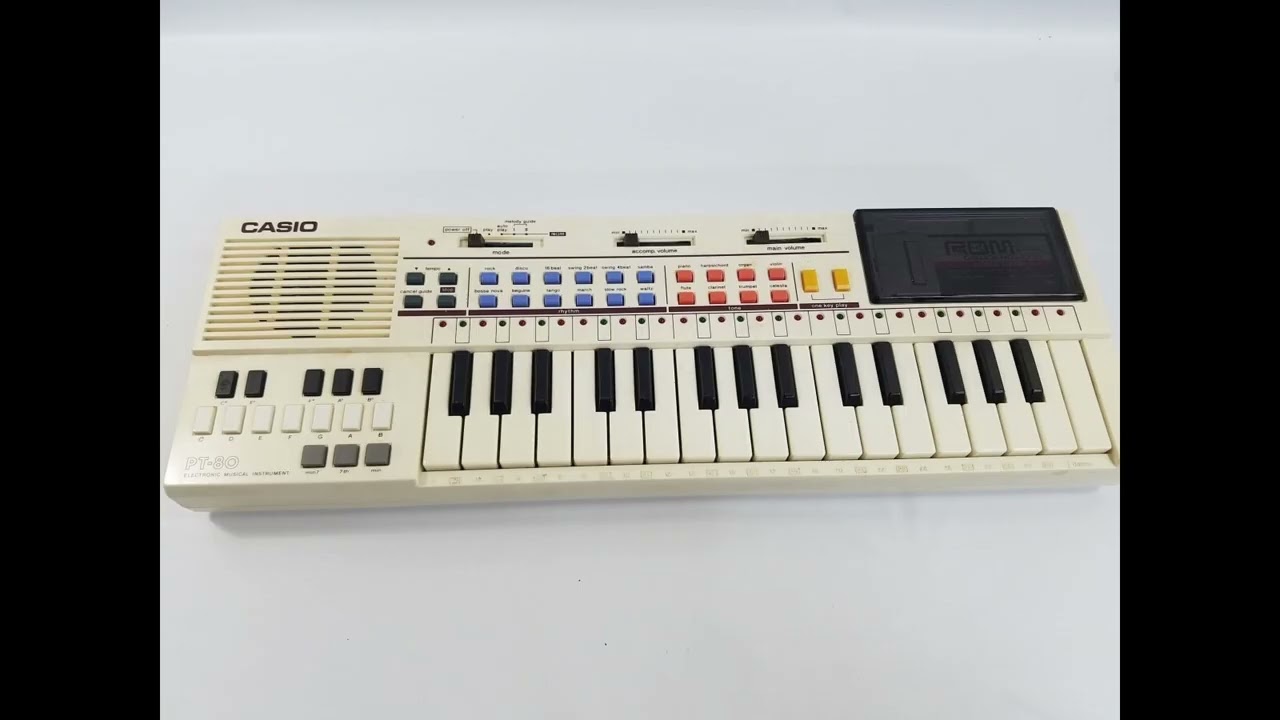 CASIO Eleksound Lesson PT80 ROM10個付 CASIO Eleksound Lesson PT80 ROM10個付 楽器・機材