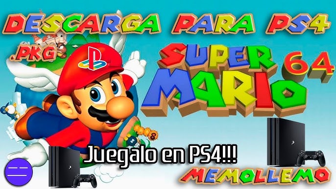 Super Mario 64 (SM64) Native Port PS4 PKG Details Surface, OsirisX Update!