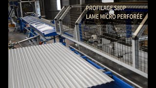 Profilage En Direct De La Lame S80P Volet Roulant Micro-Perforé Made In Aluroy