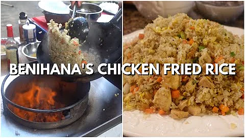BENIHANAS CHICKEN FRIED RICE Recipe | Wok With Me