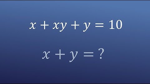 Amazing Maths Problem| Preparation 2022 2023 AMC BMO UKMT AIMO CSAT TMUA  Senior Junior | Equation