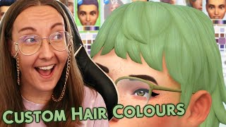 This mod unlocks all hair colours in The Sims 4!