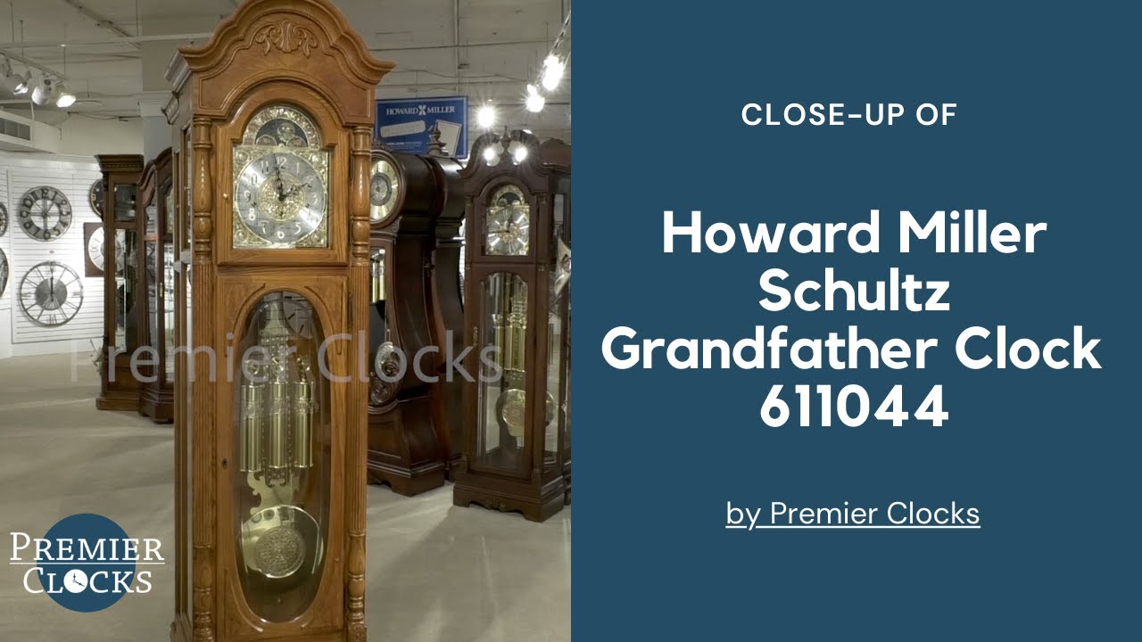 Schultz Grandfather Clock 611044 by Howard Miller at Premier Clocks ...