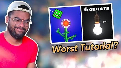 REACTING to "83 Geometry Dash Build Hacks" Tutorial  | Geometry Dash Live