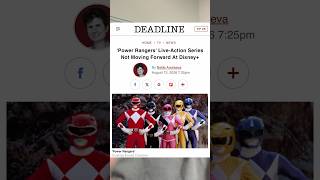 Disney’s Power Rangers is CANCELED
Disney’s Power Rangers is CANCELED Disney’s Power Rangers is CANCELED
