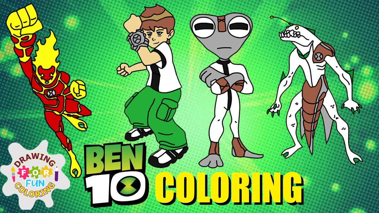 Ben 10 coloring