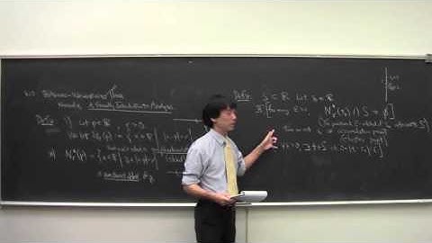 Math 101 Introduction to Analysis 101615: Basic Topological Notions