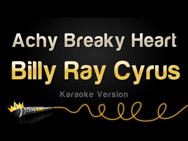 Billy Ray Cyrus - Achy Breaky Heart (Karaoke Version) class=