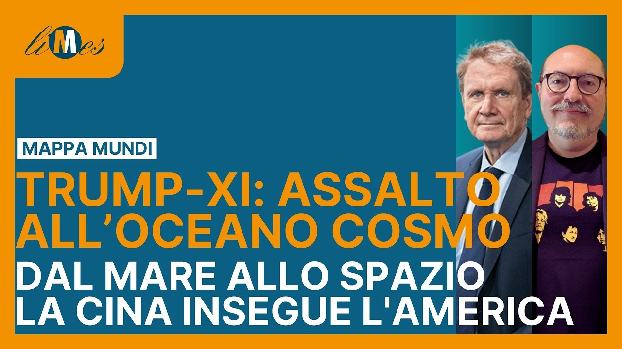 Trump-Xi: Assalto all'Oceano Cosmo. Dal mare allo Spazio, la Cina insegue gli Usa - con Caracciolo