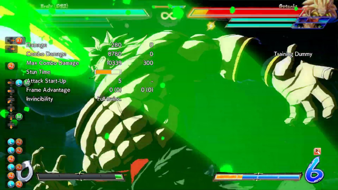 Janemba 2H 1 bar fullscreen ToD (Janemba, Gotenks, Any beam C assist)