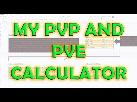 KOA My PVP and PVE Calculator