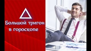 Большой тригон в гороскопе рождения. Конфигурация защиты и инертности