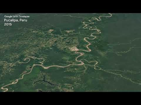Google Earth Timelapse: Pucallpa, Peru - Google Earth Timelapse: Pucallpa, Peru
