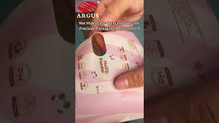 Wet Wipes & Flexible Packaging Laser Easy-Tear Solution | ARGUS LASER
