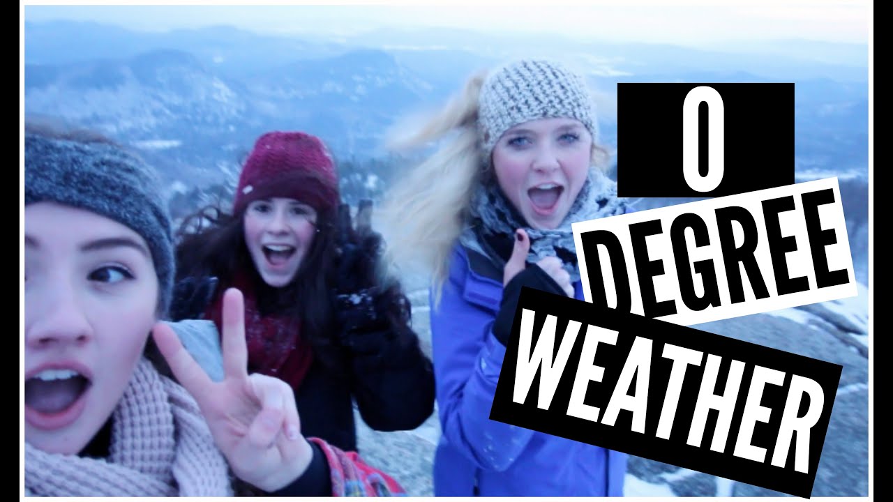 HIKING A MOUNTAIN IN 0 DEGREE WEATHER!! YouTube