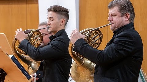 Radek Baborak and Victor Teodosiev - A.Vivaldi: Concerto for 2 horns in F major(RV 538)