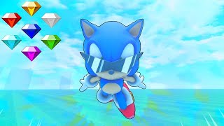 SONIC REBOOTED *How to get ALL Chaos Emeralds and badges* Roblox