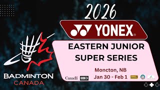2026 YONEX Eastern Junior Super Series - Day 2 - Court 5 screenshot 4