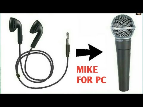 Video: How To Make A Microphone Out Of Headphones